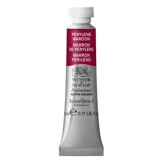 Winsor & Newton Perylene Maroon Professional Watercolour Tube 5ml