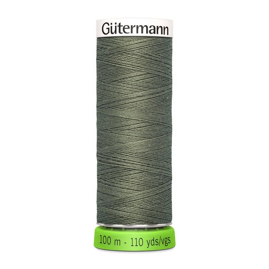 Gutermann Green Sew All Recycled rPET Thread 100m (824)