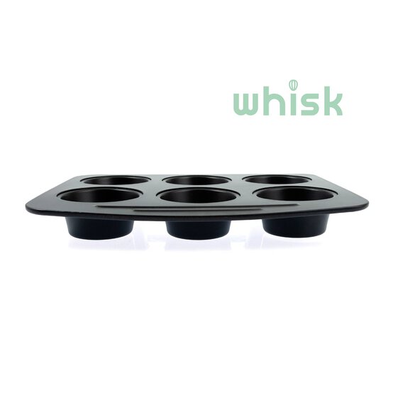 Whisk Non-Stick Carbon Steel Muffin Tin 6 Cups