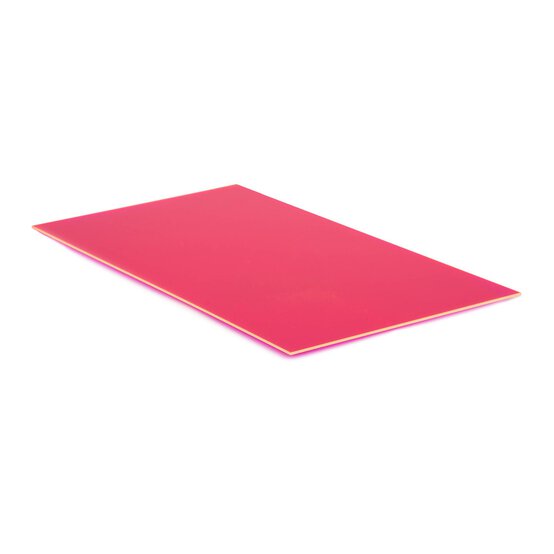 Glowforge Proofgrade Fluorescent Pink Acrylic 12 x 20 Inches