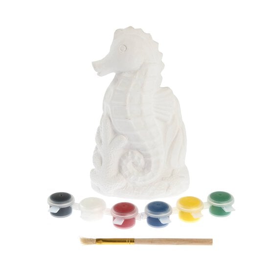Paint Your Own Seahorse Money Box