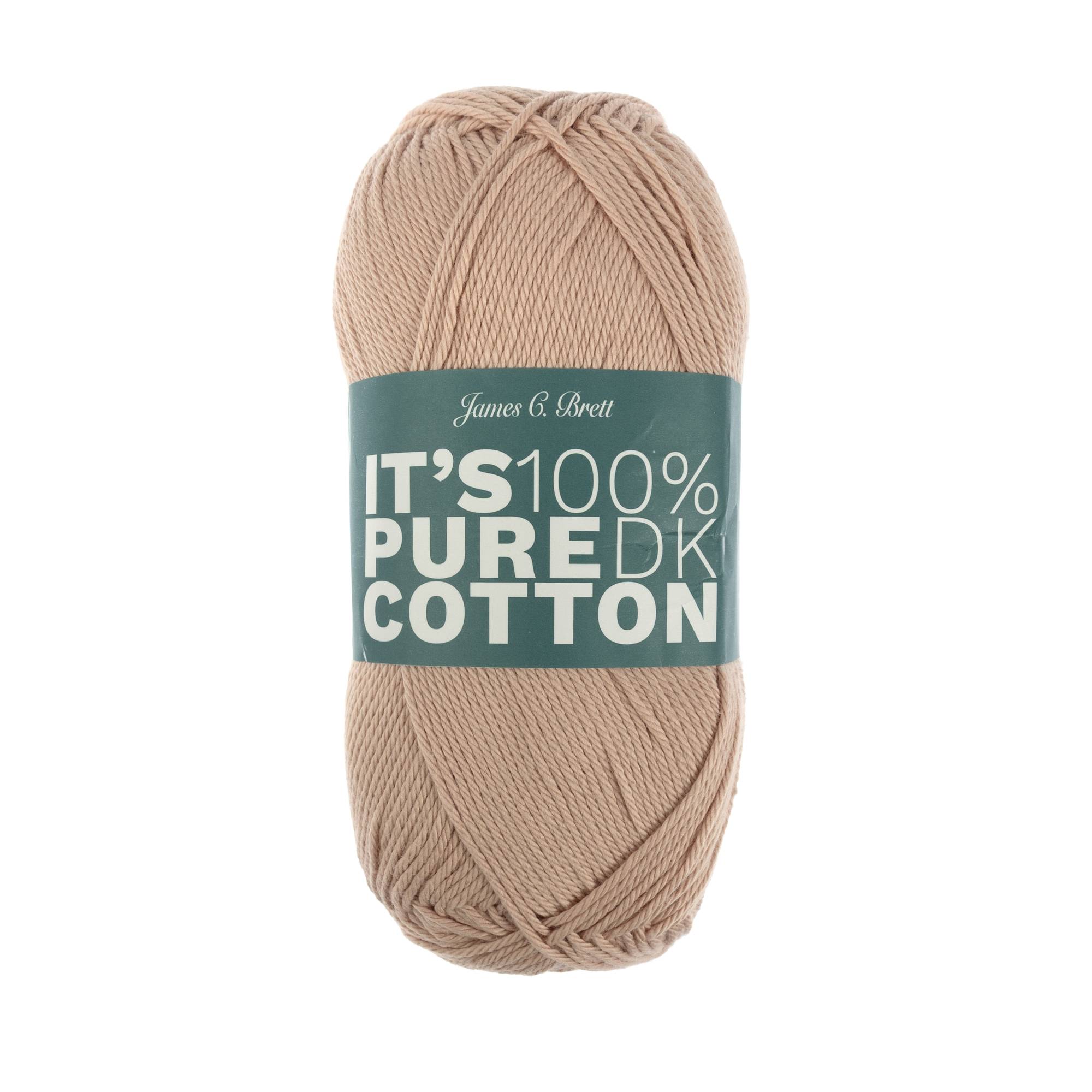 James C Brett Apricot Cream It’s Pure Cotton Yarn 100g