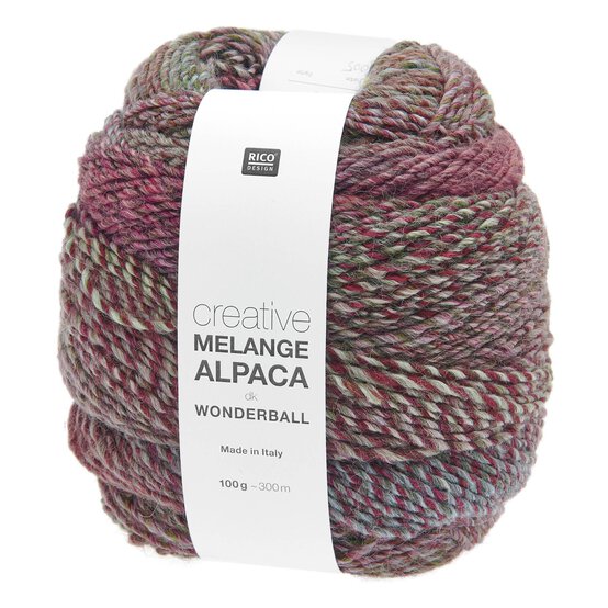 Rico Creative Forest Melange Alpaca Wonderball DK 100g