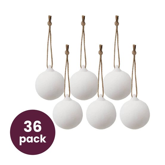 Ceramic Bauble 36 Pack Bundle