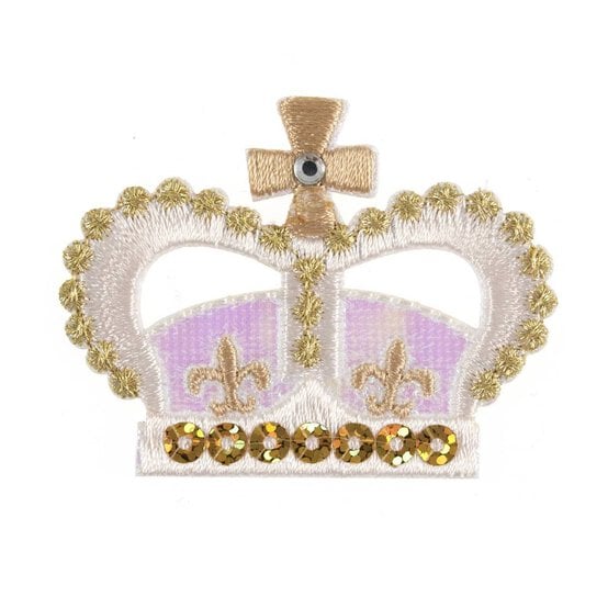 Trimits Crown Iron-On Patch