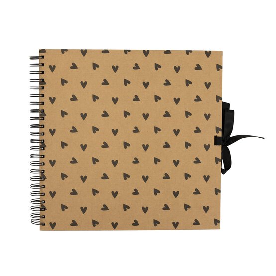 Crafter’s Companion Heart Print Scrapbook 12 x 12 Inches