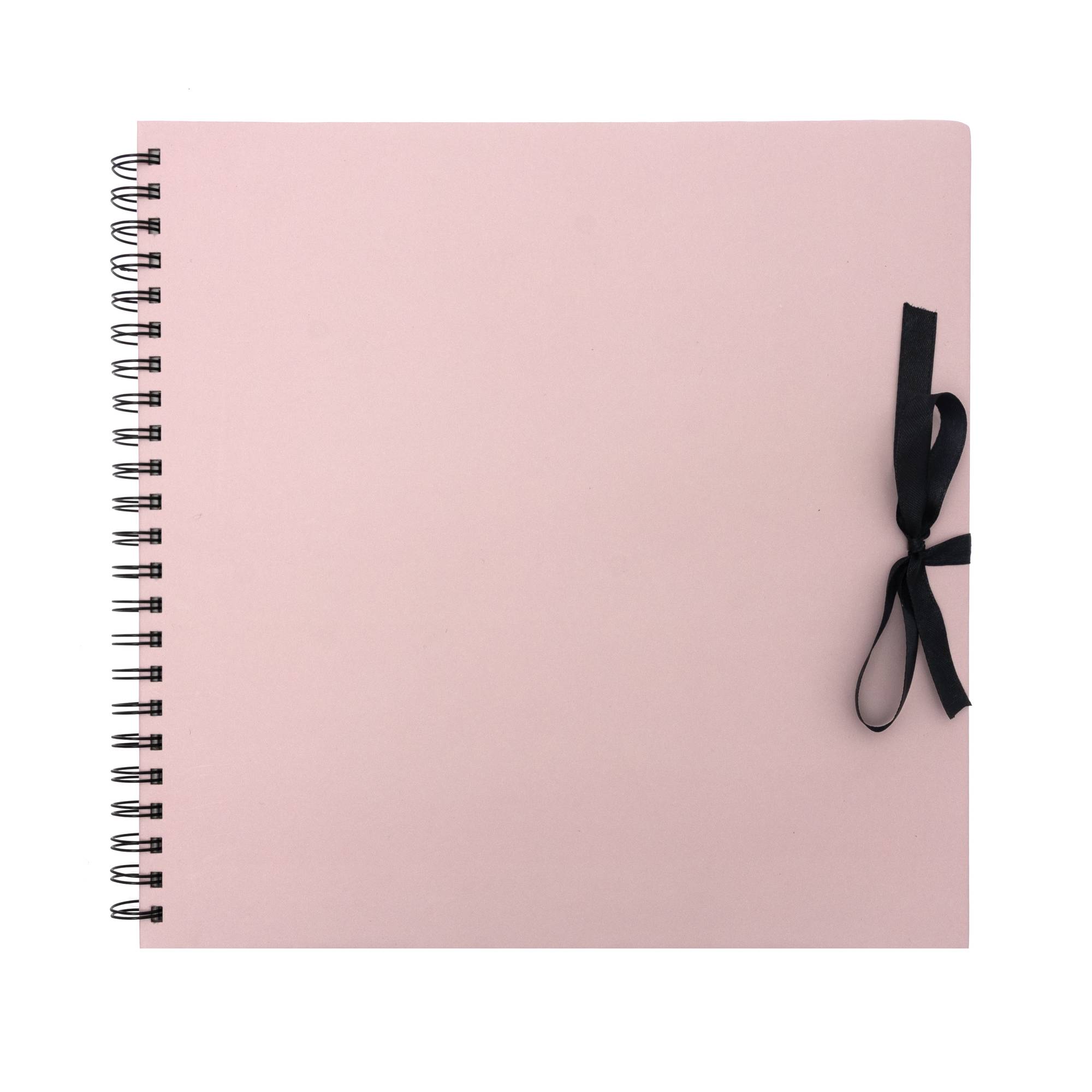 Spiral Bound Pastel Pink Scrapbook 12 x 12 Inches