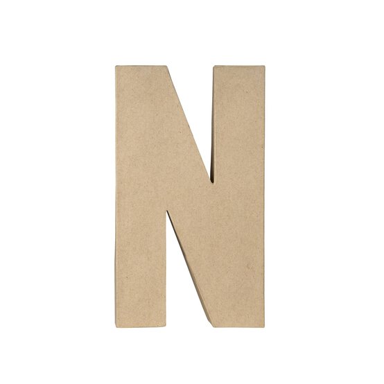 Mache Letter N 20cm