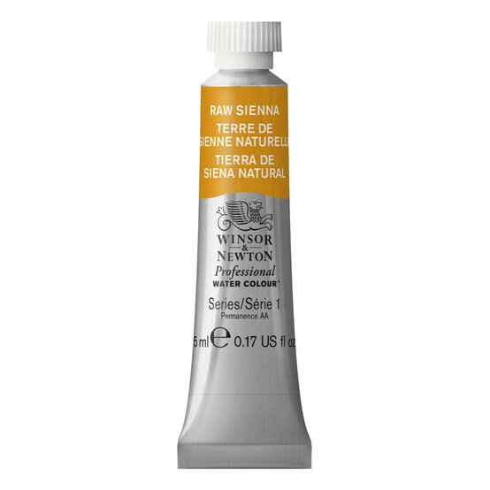 Winsor & Newton Raw Sienna Professional Watercolour Tube 5ml