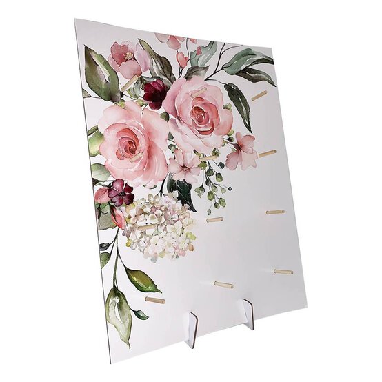 Floral Doughnut Wall