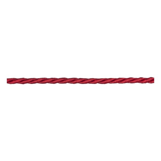 Red 6mm Cord Trim by the Metre