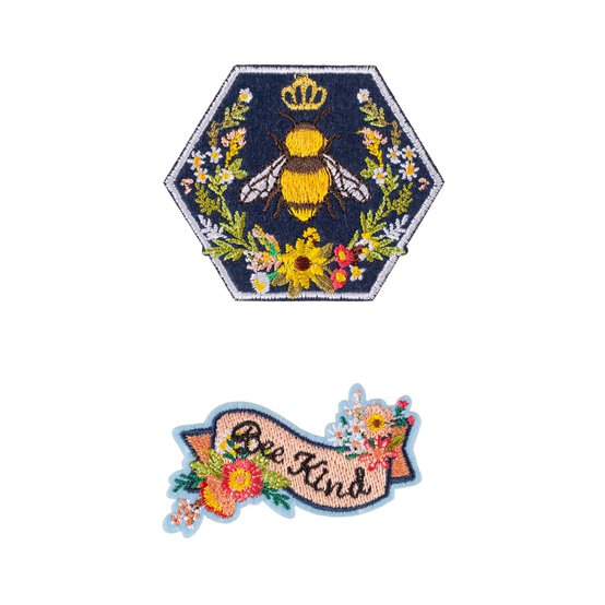 Garden Iron-On Patches 2 Pack