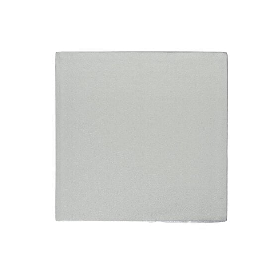 Silver Square Cake Drum 8 Inches