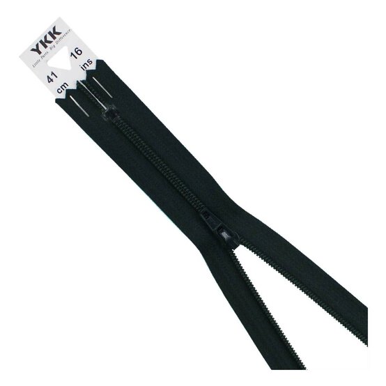 YKK Bottle Green Dress and Skirt Zip 41cm