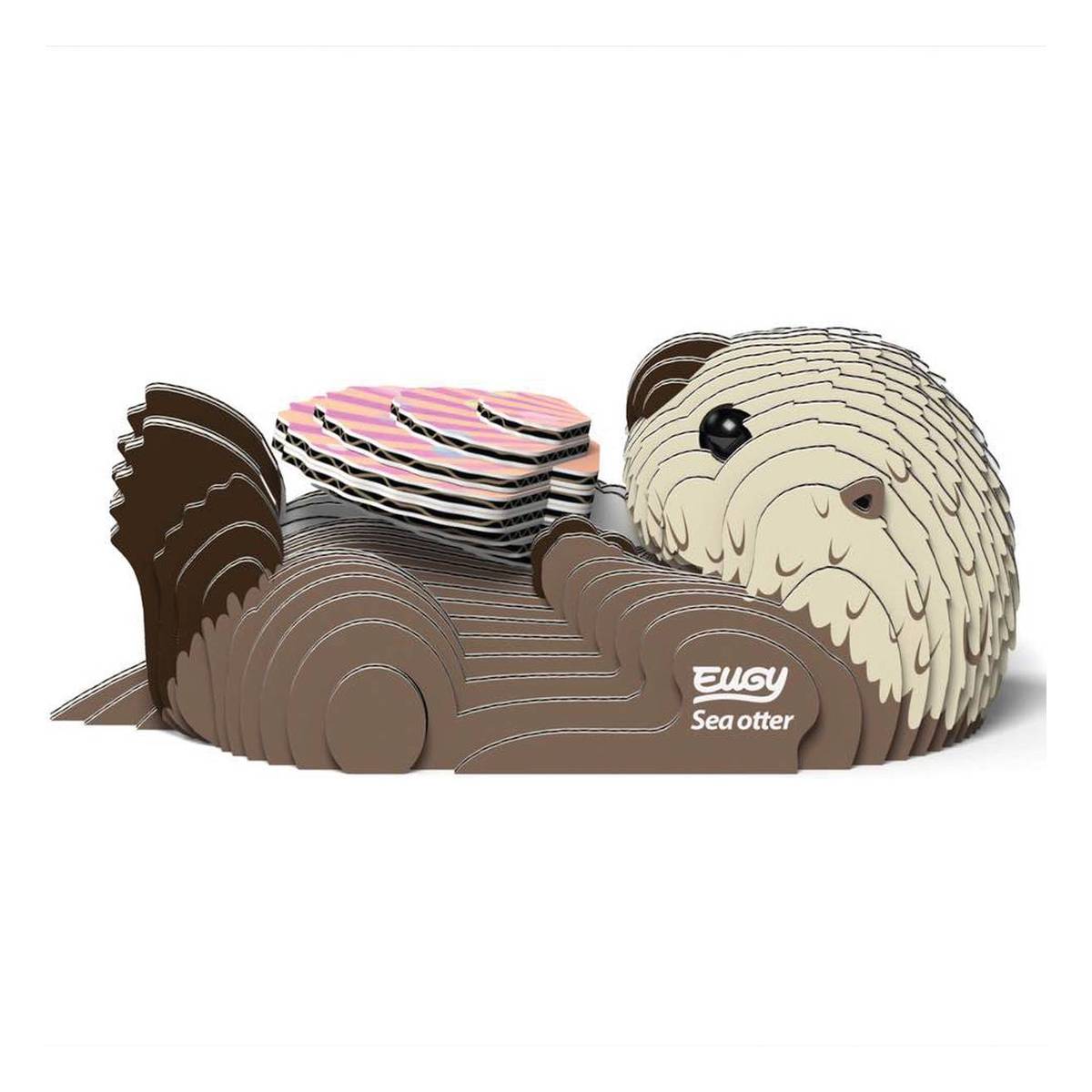 Eugy 3D Sea Otter Model