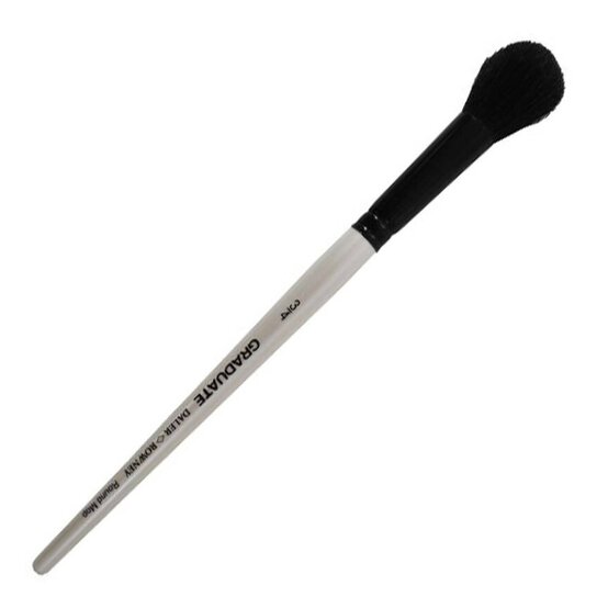 Daler-Rowney Black Goat Round Mop Graduate BrushWhite