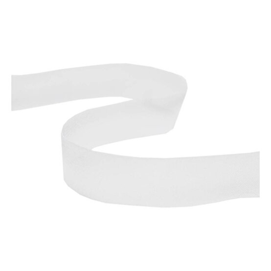 White Organdie Ribbon 12mm x 6m