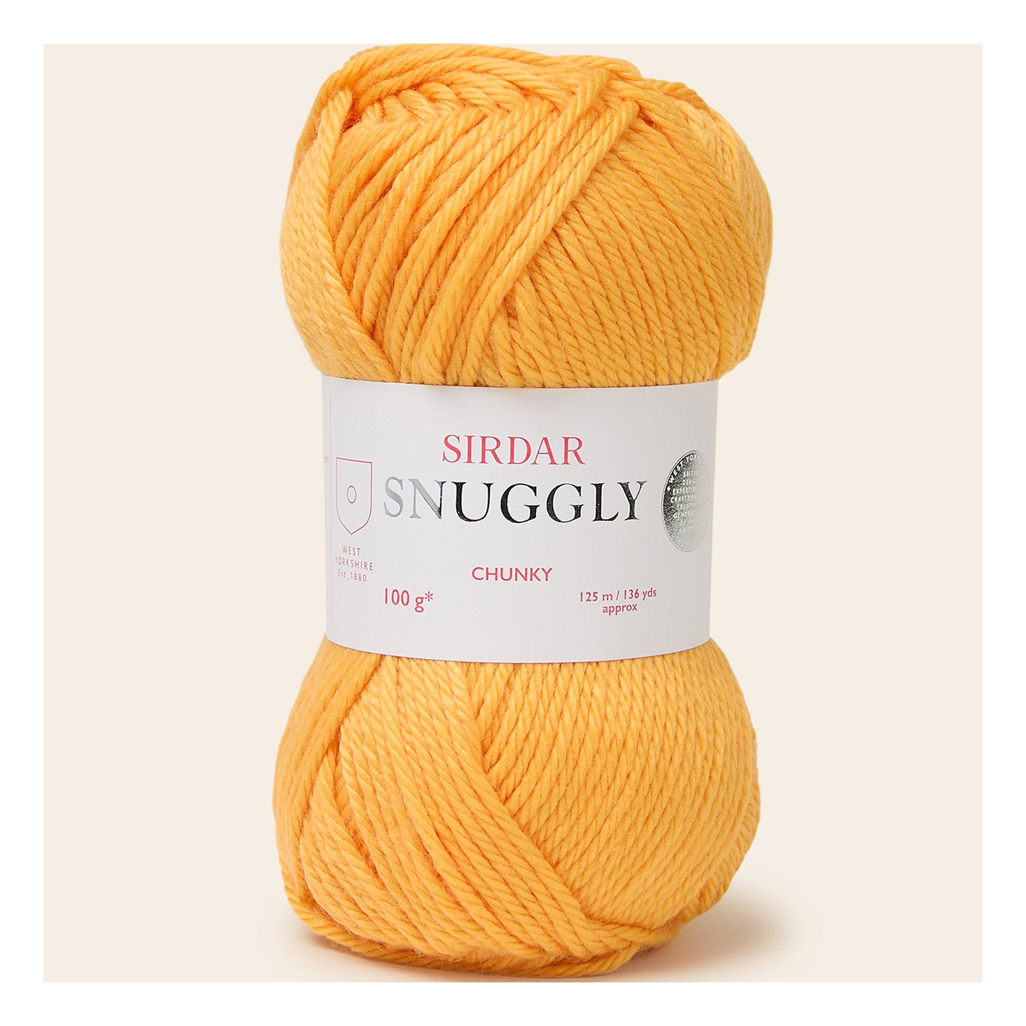 Sirdar Custard Snuggly Chunky 100g