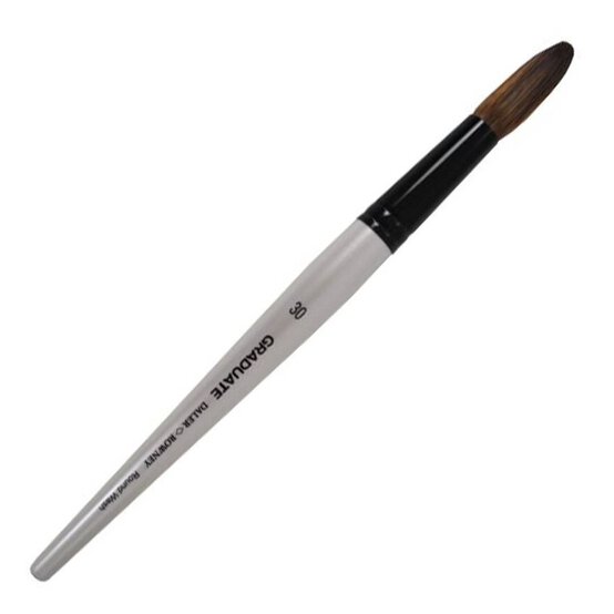 Daler-Rowney Pony & Synthetic Round Graduate Brush Size 30 White