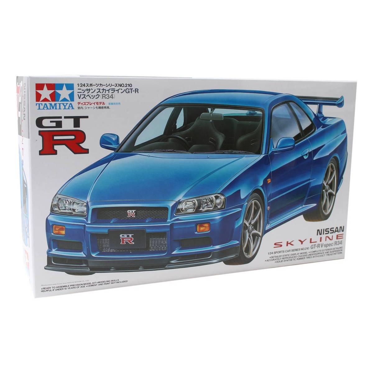 Tamiya Nissan Skyline GT-R V Spec R34 Model Kit 1:24
