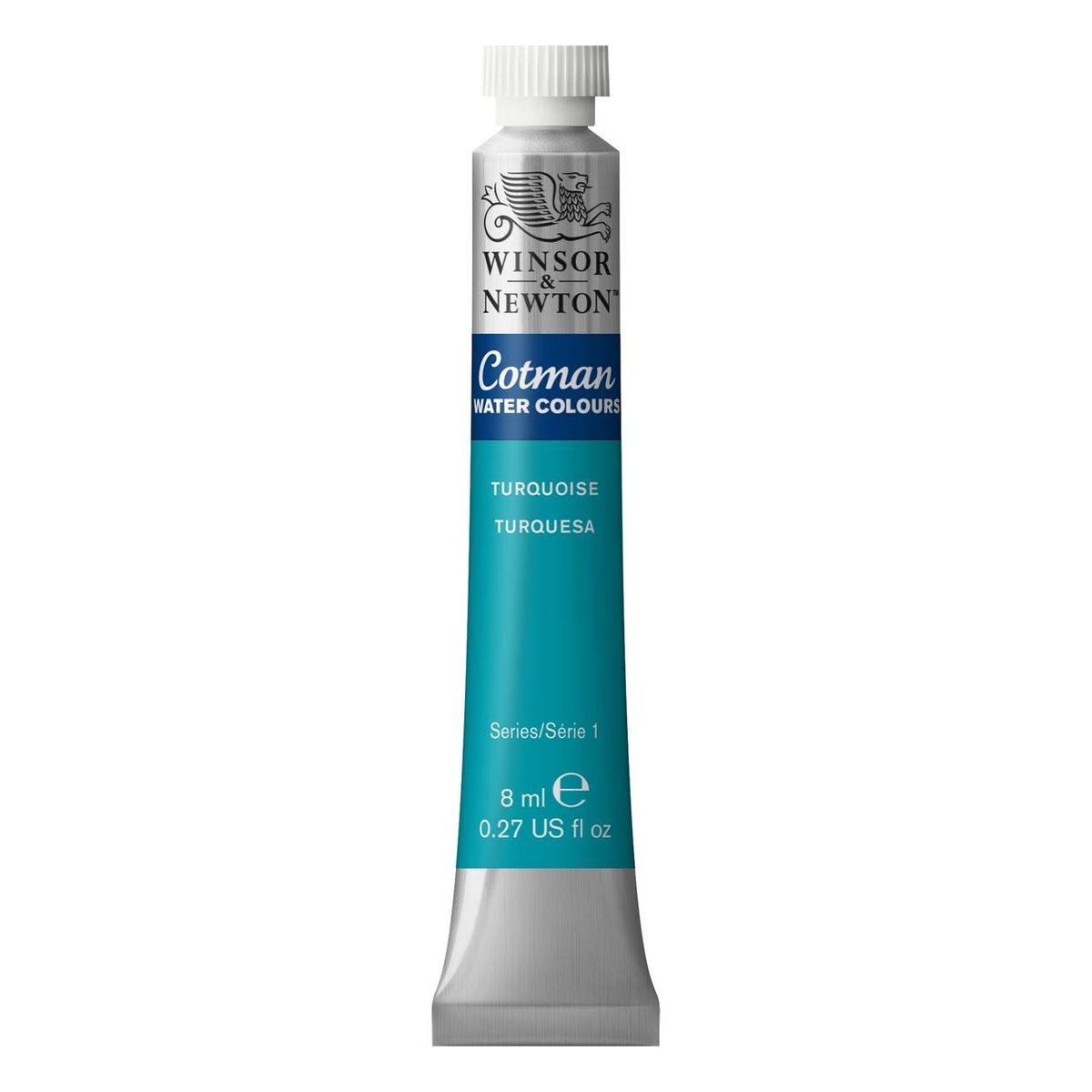 Winsor & Newton Cotman Turquoise Watercolour Tube 8ml (654)
