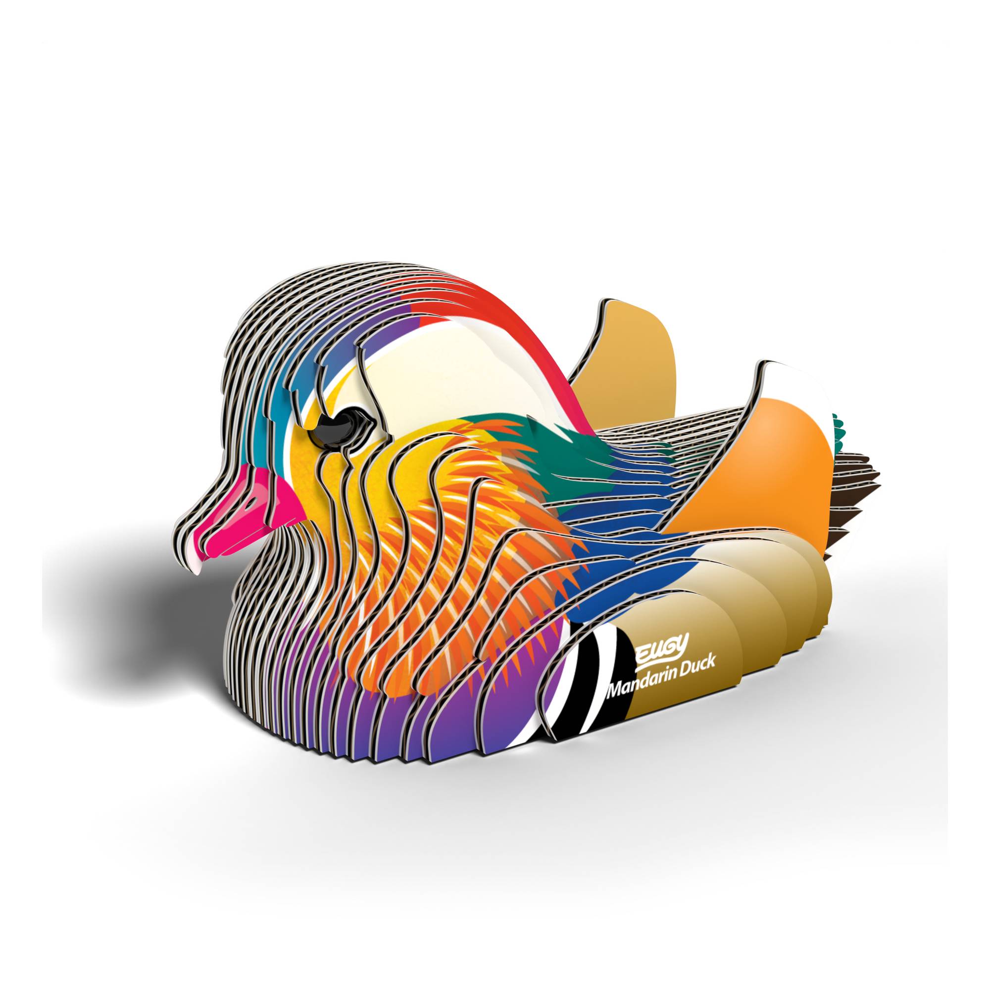 Eugy 3D Mandarin Duck Model