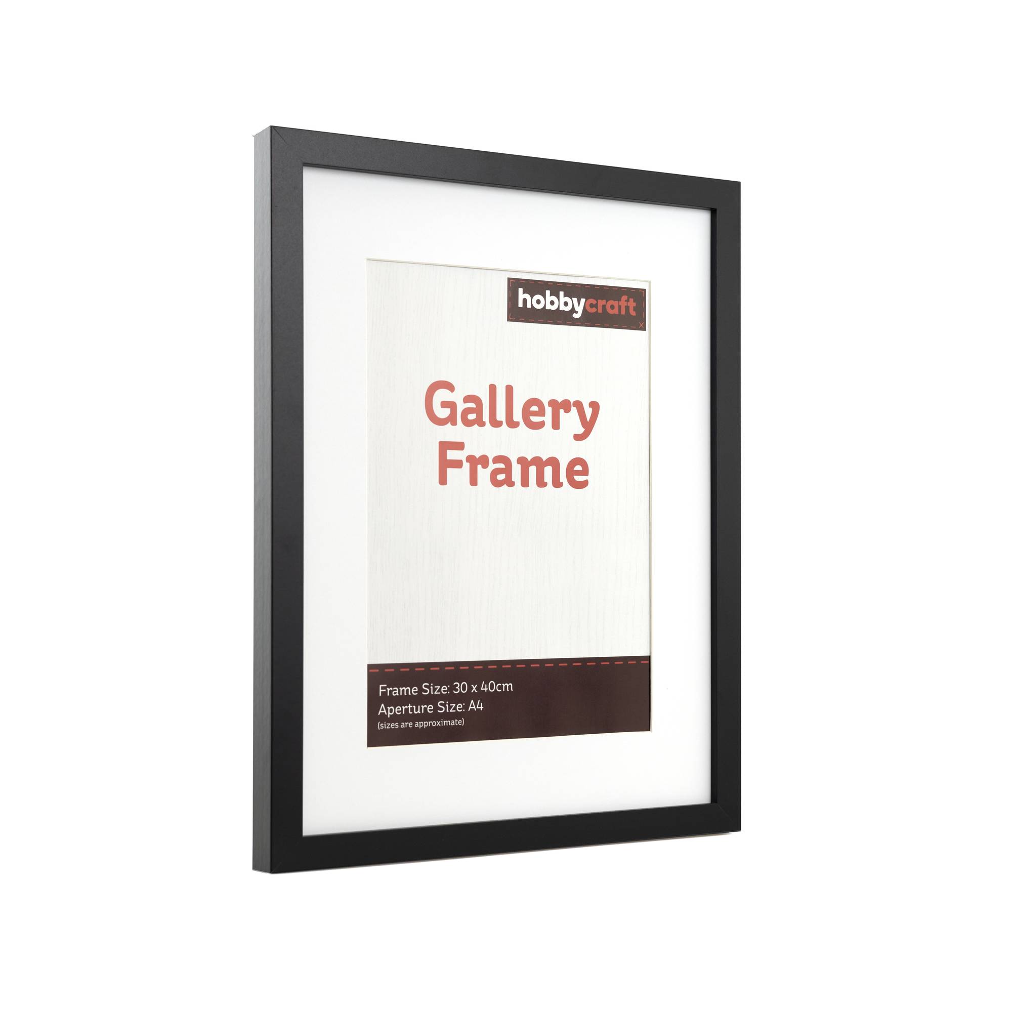 Black Gallery Frame 30cm x 40cm