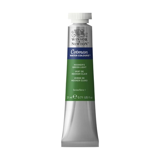Winsor And Newton Cotman Watercolours 21 ml 314 Hookers Green Light