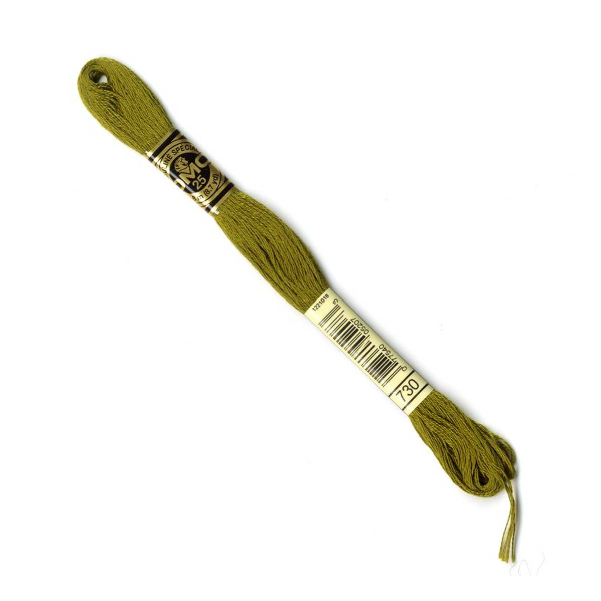 DMC Green Mouline Special 25 Cotton Thread 8m (730)