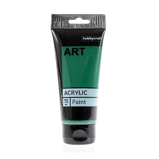 Emerald Green Art Acrylic Paint 75ml