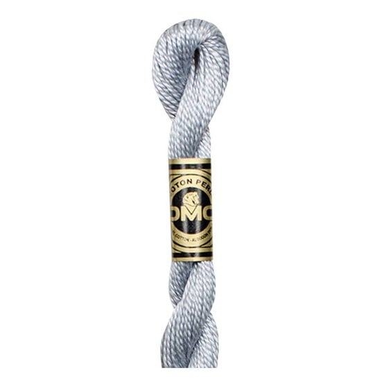 DMC Grey Pearl Cotton Thread Size 5 25m (415)
