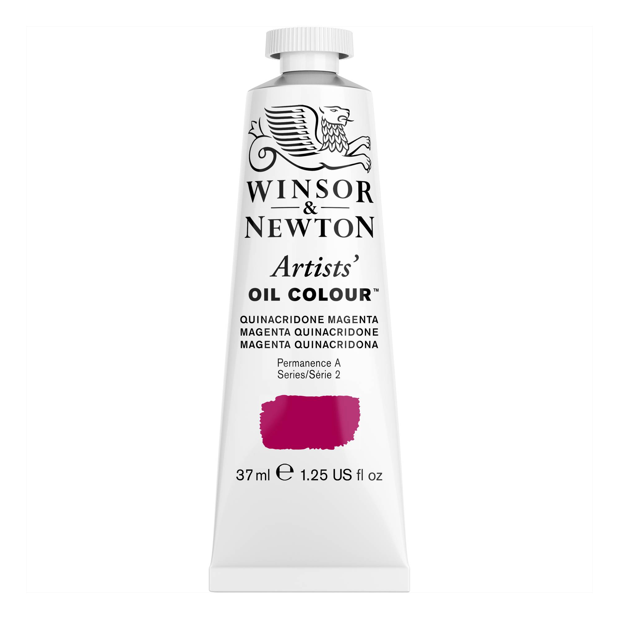 Winsor and Newton Artists Oil Colour Quinacridone Magenta 37ml