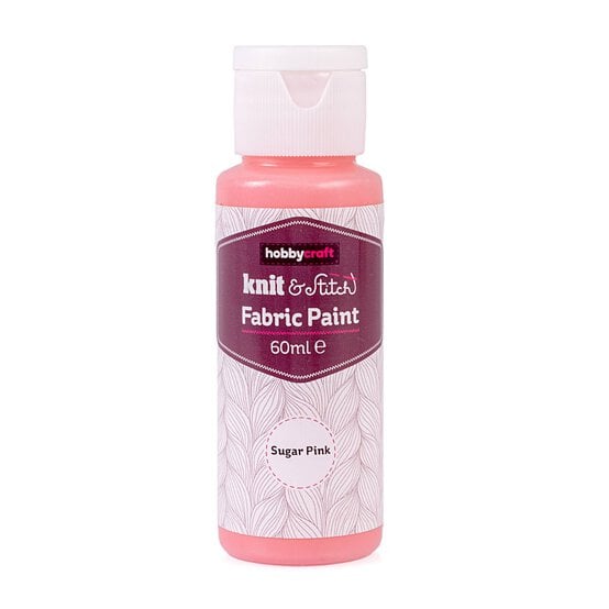 Sugar Pink Fabric Paint 60ml