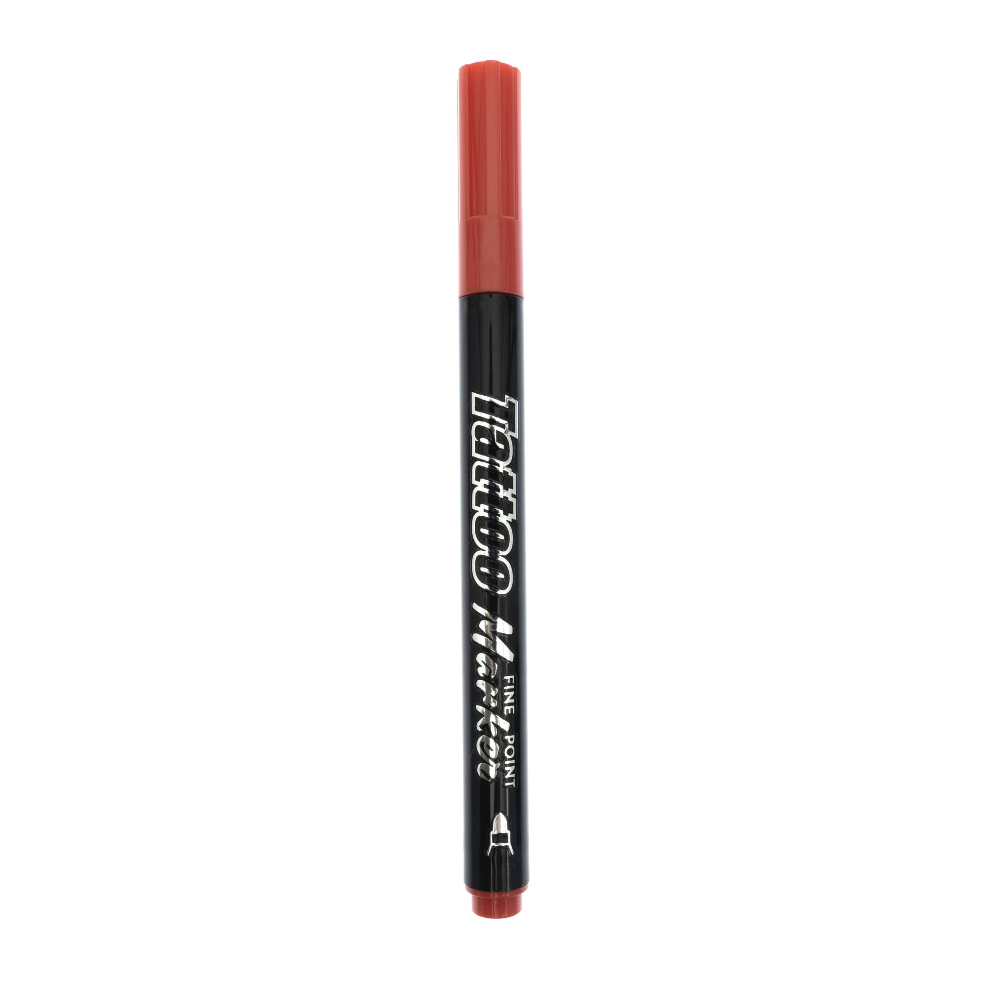 Red Tattoo Marker Pen