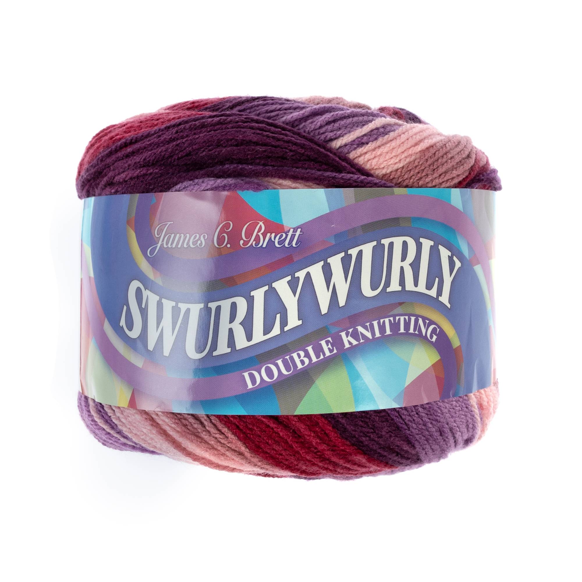 James C Brett Wild Berries Swurlywurly DK Yarn 200g