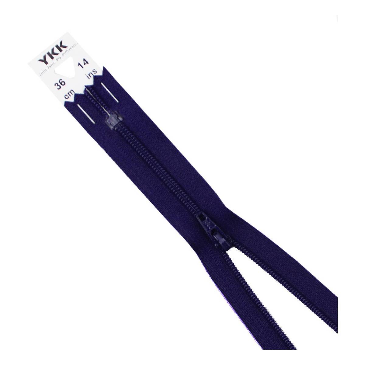 YKK Dark Purple Dress and Skirt Zip 36cm