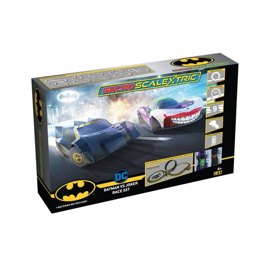 Micro Scalextric Batman vs Joker Race Set