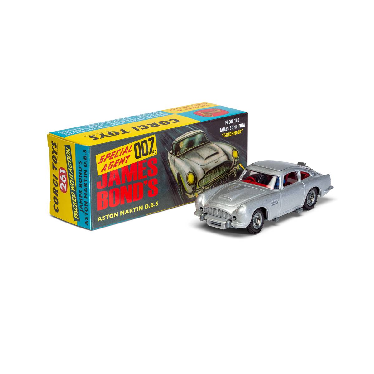 Corgi James Bond Aston Martin DB5 Diecast Model 1:43