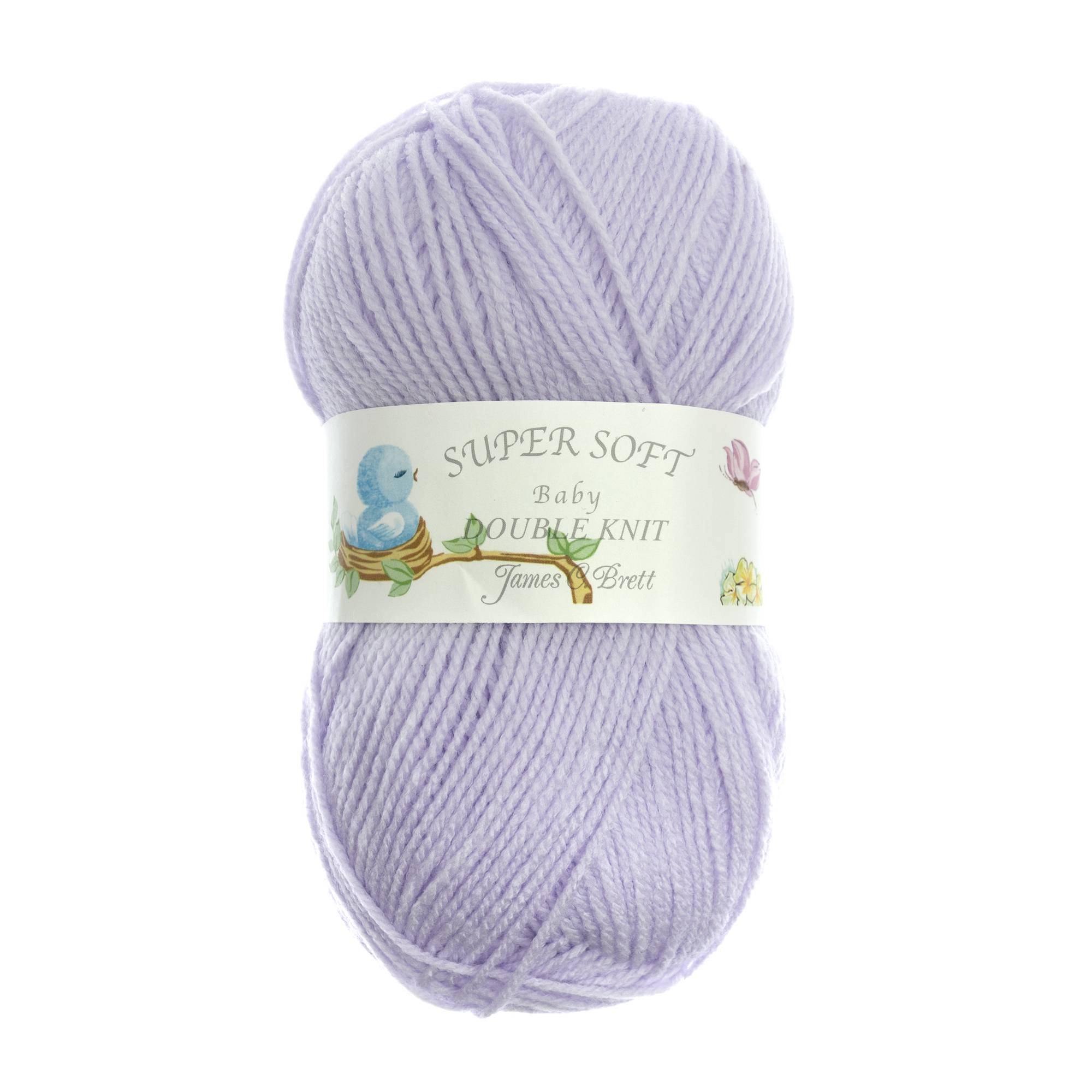 James C Brett Lilac Baby DK Yarn 100g
