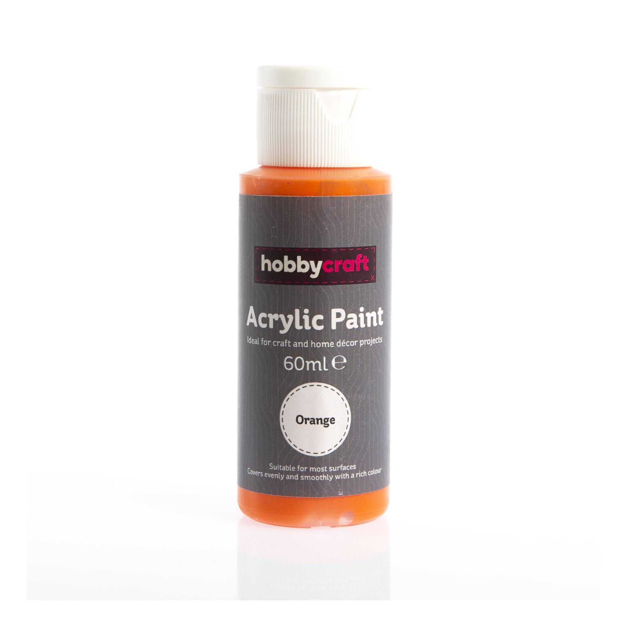 Orange Acrylic Craft Paint 60ml