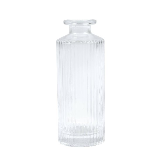 Tall Bud Glass Vase 13cm x 5cm