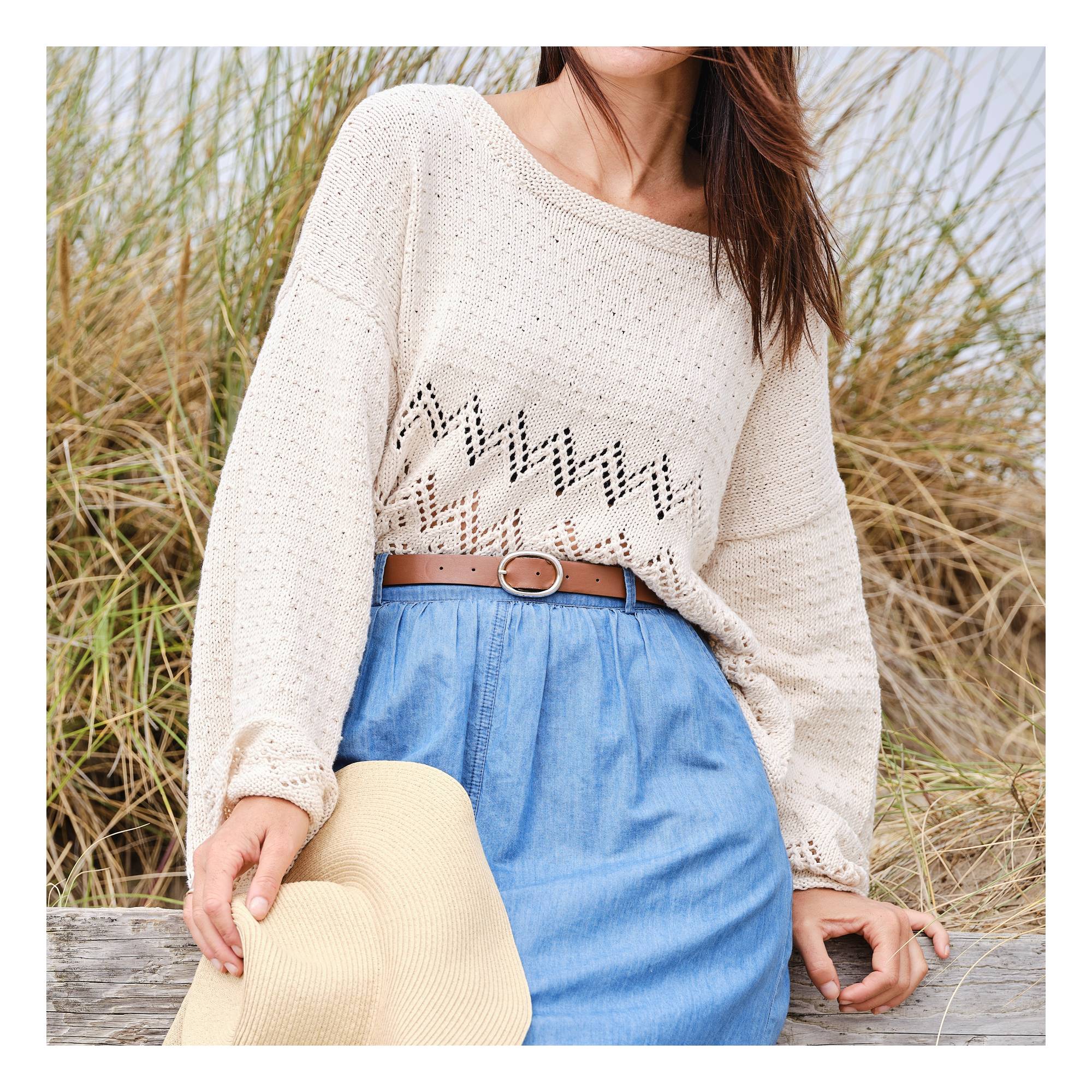 Knitcraft Flared Sleeve Jumper Digital Pattern 0264