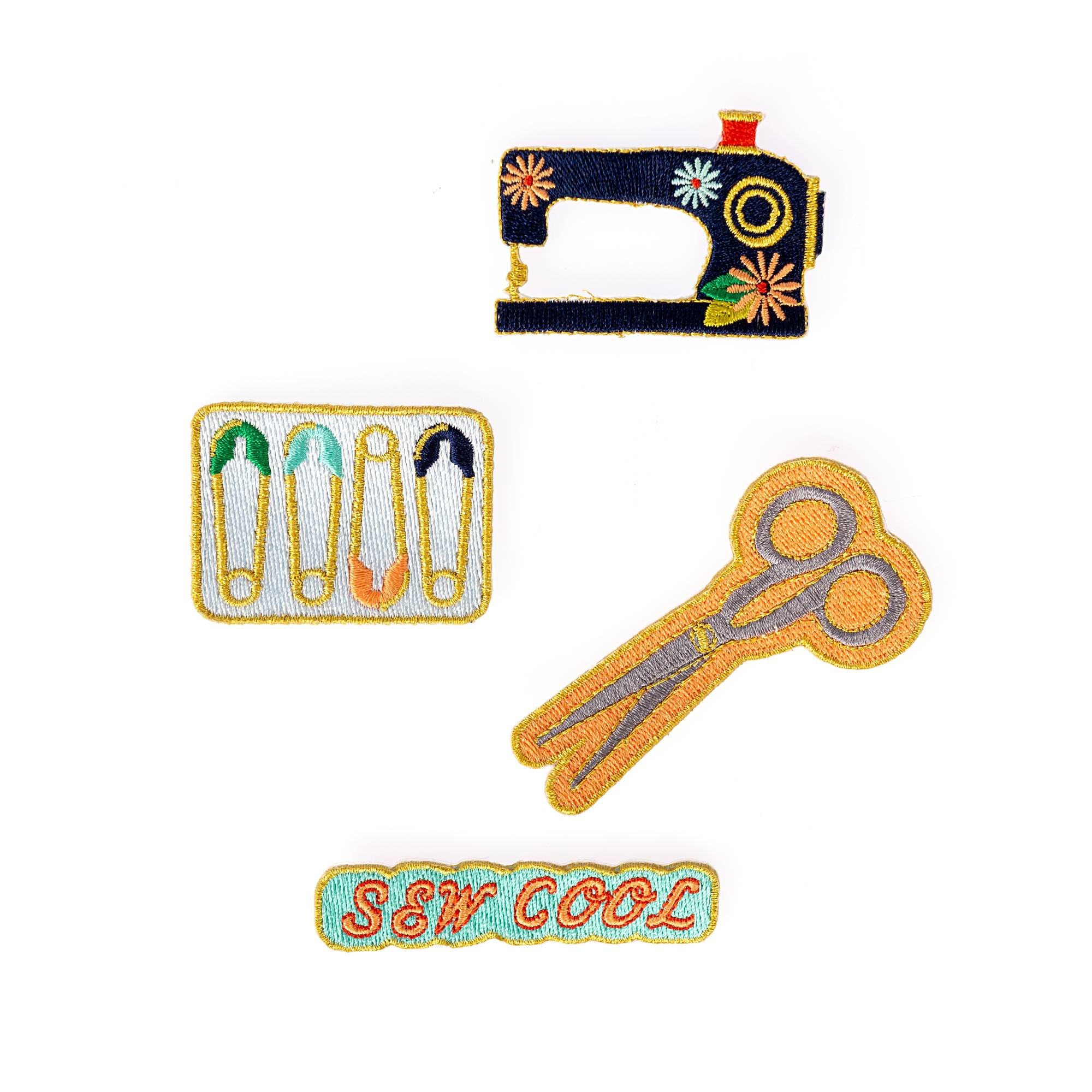 Sewing Iron-On Patch 4 Pack