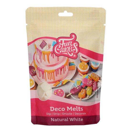 Funcakes Snow White Deco Melts 250g