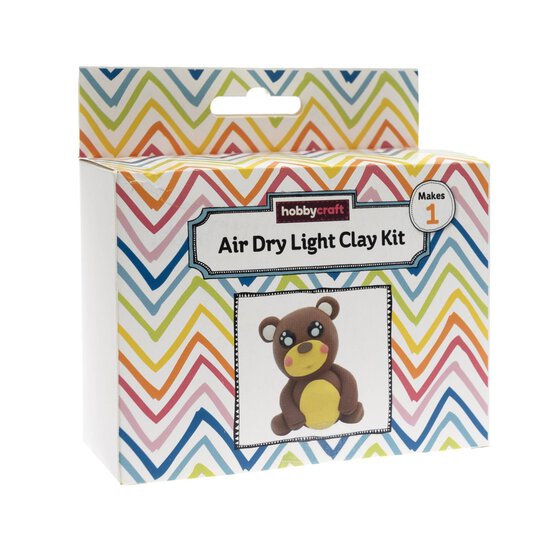 Bear Air Dry Light Clay Kit