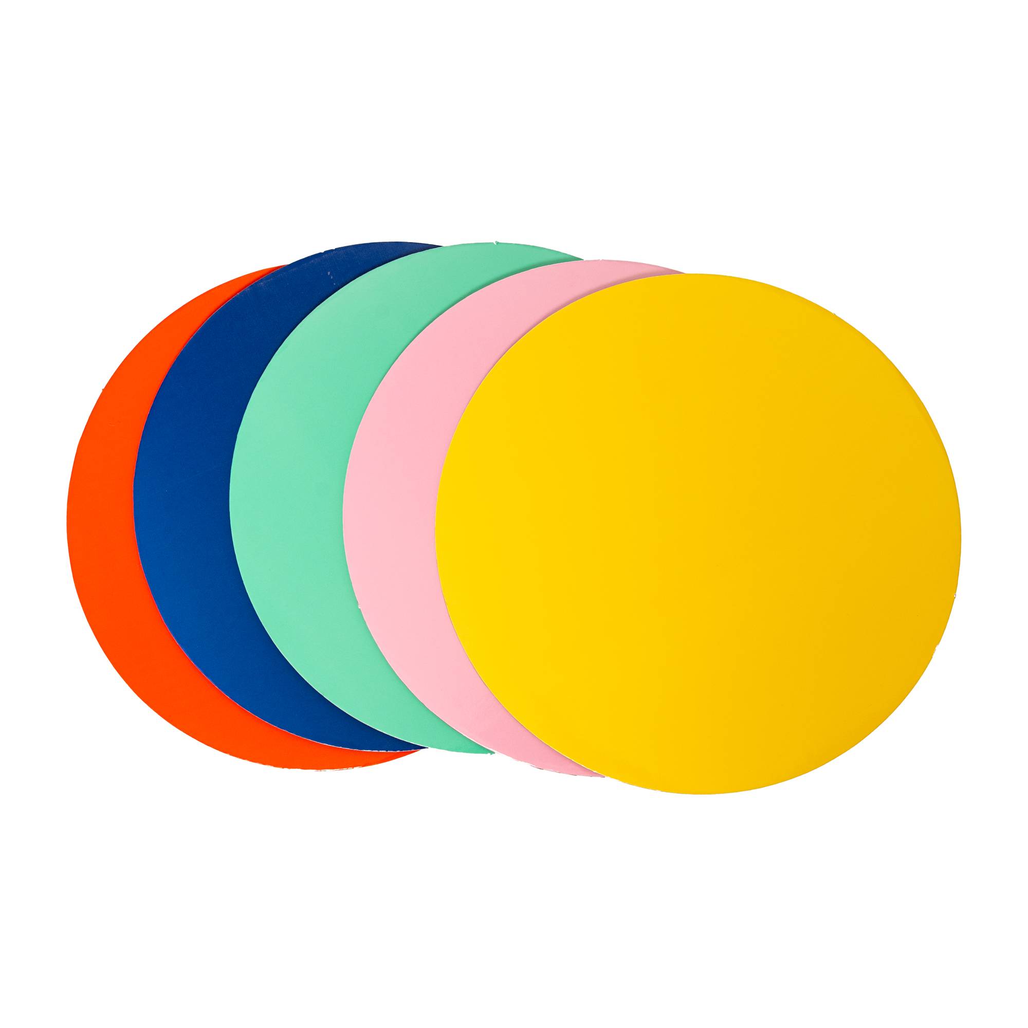 Bright Round Cake Boards 10 Inches 5 Pack