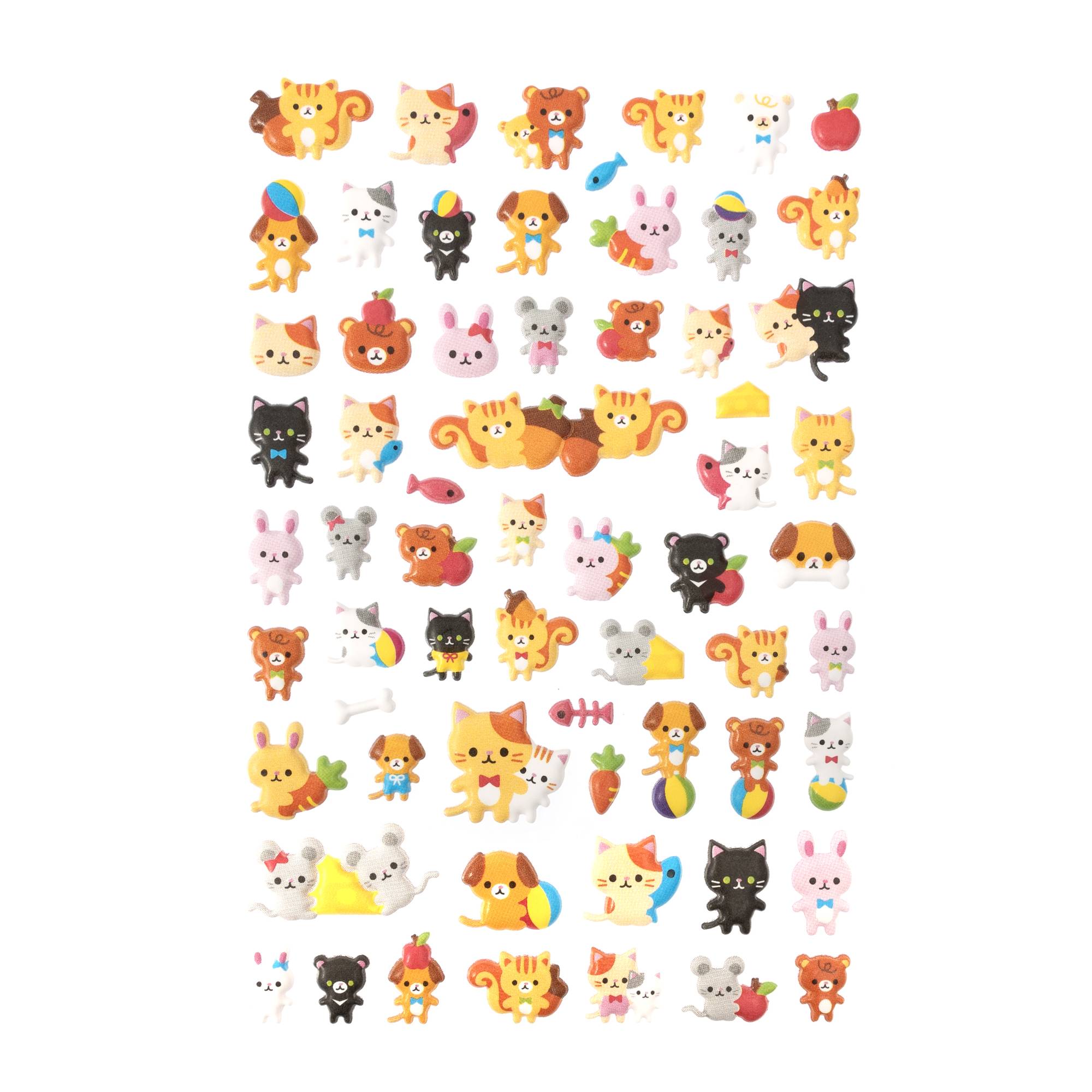 Pet Puffy Stickers