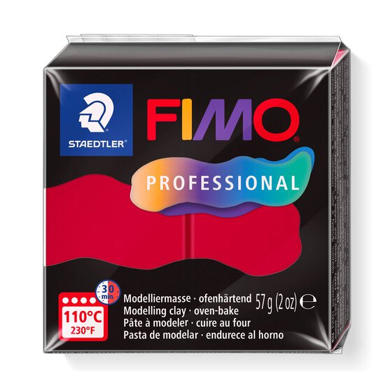 Fimo Professional Carmine Modelling Clay 57g