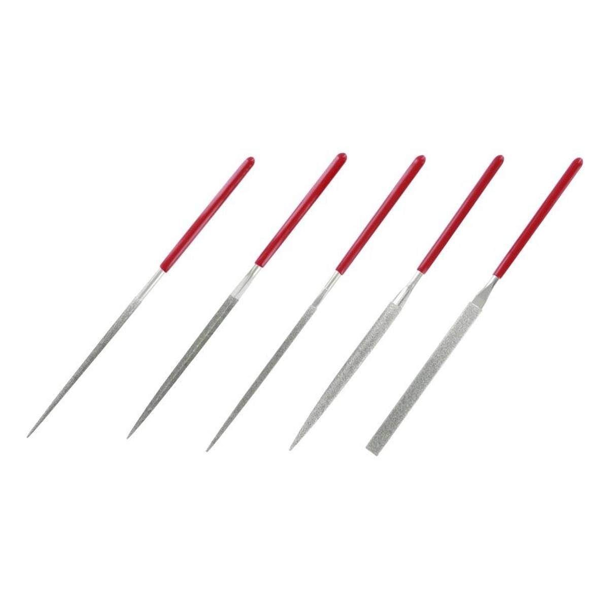 Diamond Coated Needle Files 5 Pack