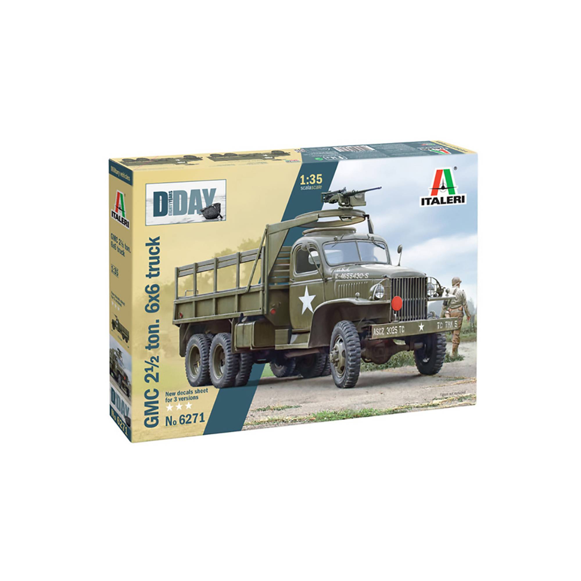 Italeri GMC 6x6 Truck Model Kit 1:35
